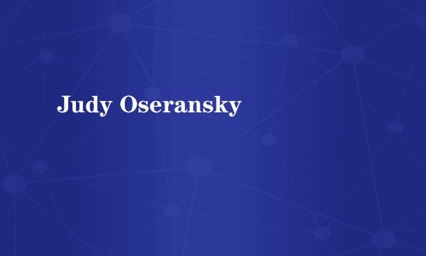 Judy Oseransky