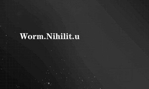 Worm.Nihilit.u