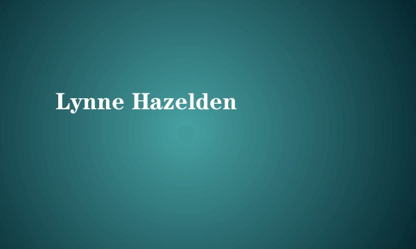 Lynne Hazelden