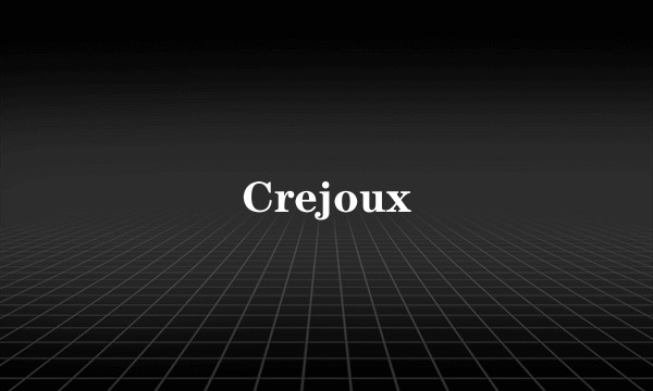 Crejoux