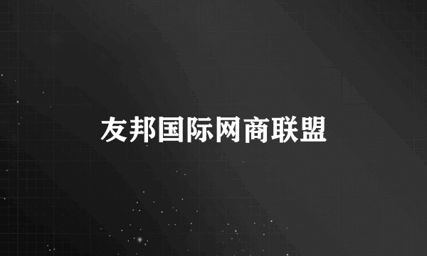 友邦国际网商联盟