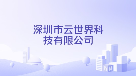 深圳市云世界科技有限公司