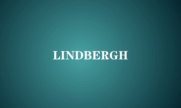 LINDBERGH