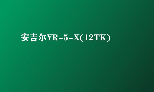 安吉尔YR-5-X(12TK)