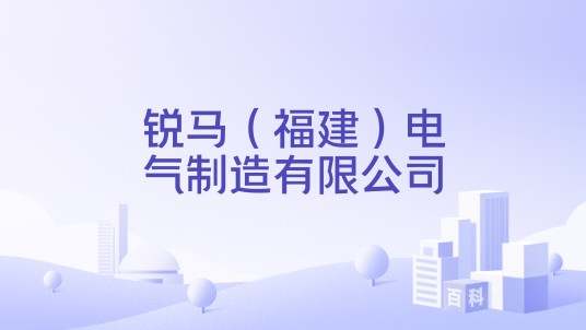 锐马（福建）电气制造有限公司