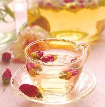 柠檬玫瑰花茶