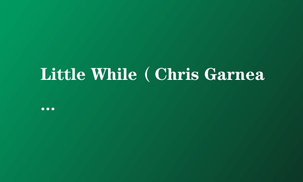 Little While（Chris Garneau演唱的歌曲）