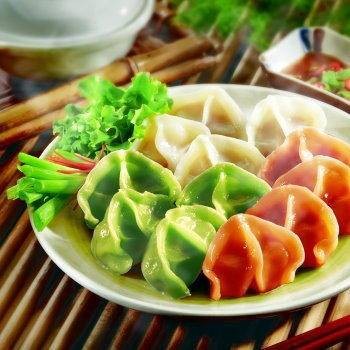 彩色水饺