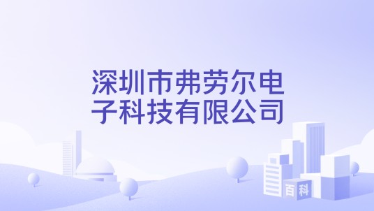 深圳市弗劳尔电子科技有限公司