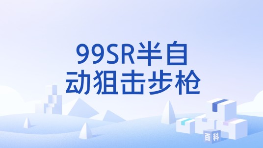 99SR半自动狙击步枪