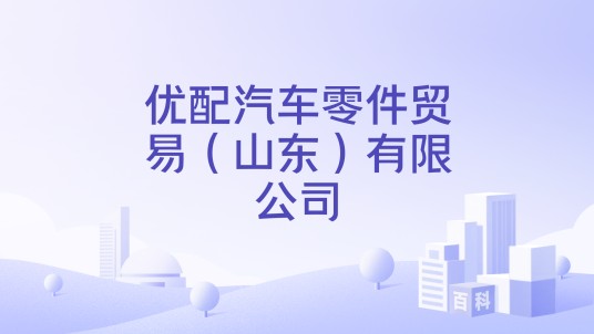 优配汽车零件贸易（山东）有限公司