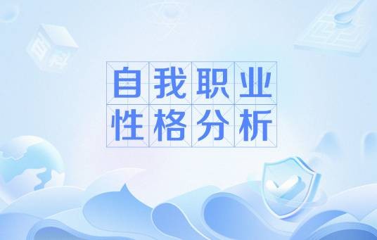 自我职业性格分析