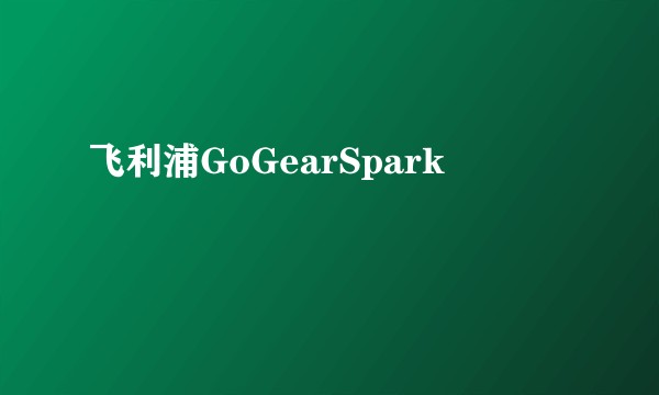 飞利浦GoGearSpark