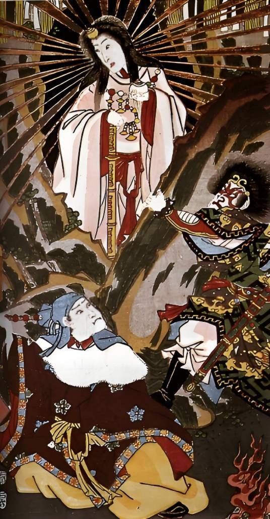 天照大神（日本神话中的太阳女神）