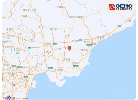 12·16滦州地震