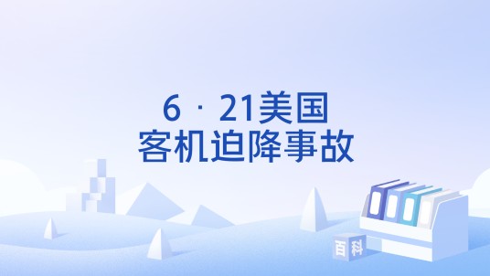 6·21美国客机迫降事故