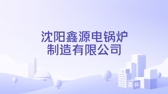 沈阳鑫源电锅炉制造有限公司