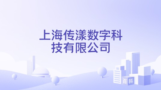 上海传漾数字科技有限公司