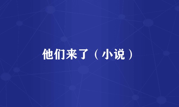 他们来了（小说）