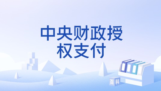 中央财政授权支付