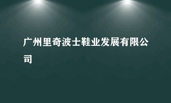 广州里奇波士鞋业发展有限公司