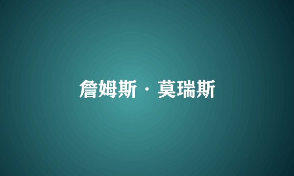 詹姆斯·莫瑞斯