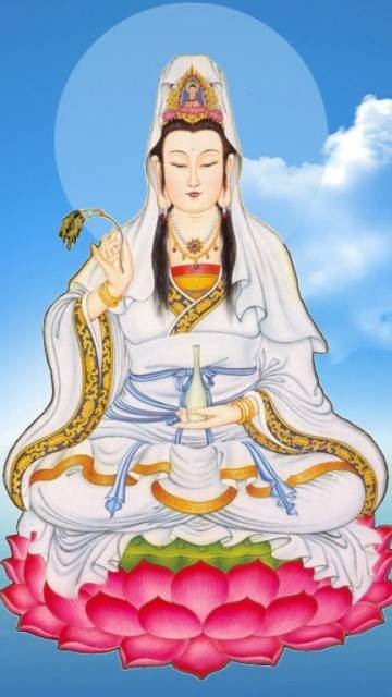 拜观音菩萨
