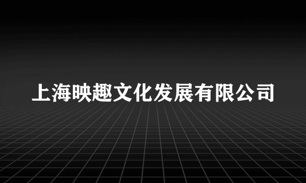 上海映趣文化发展有限公司