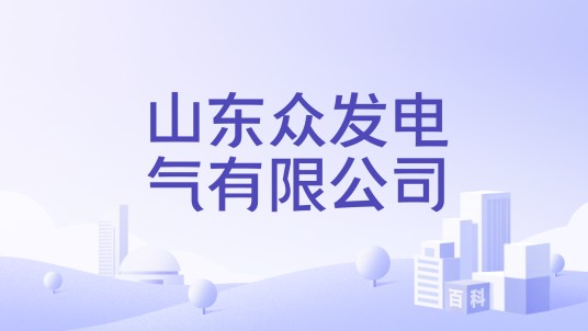 山东众发电气有限公司