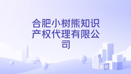 合肥小树熊知识产权代理有限公司