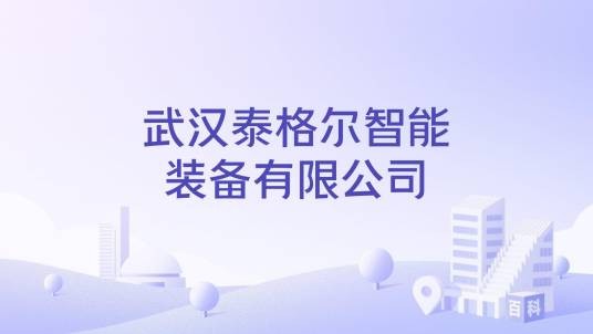 武汉泰格尔智能装备有限公司