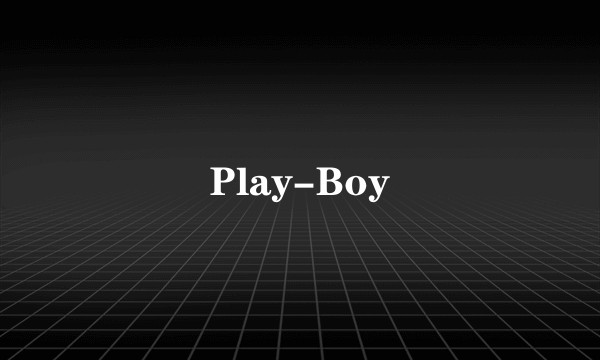 Play-Boy