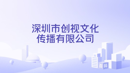 深圳市创视文化传播有限公司