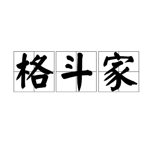 格斗家(对擅长格斗之人的称呼)