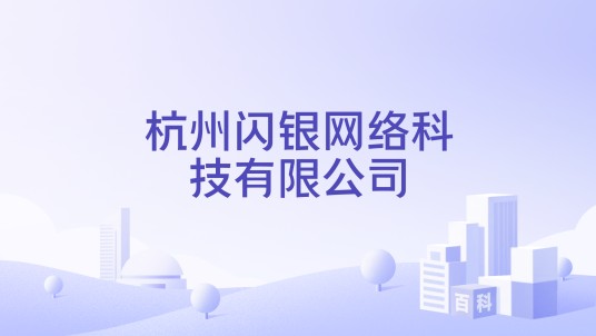 杭州闪银网络科技有限公司