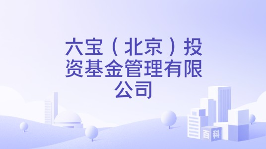 六宝(北京)投资基金管理有限公司