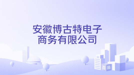 安徽博古特电子商务有限公司