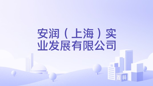 安润（上海）实业发展有限公司