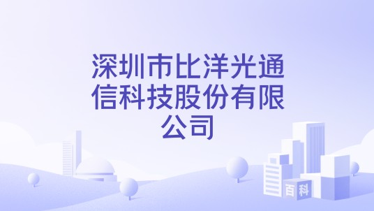 深圳市比洋光通信科技股份有限公司