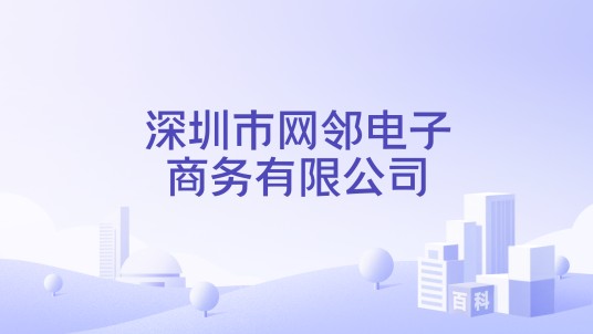 深圳市网邻电子商务有限公司