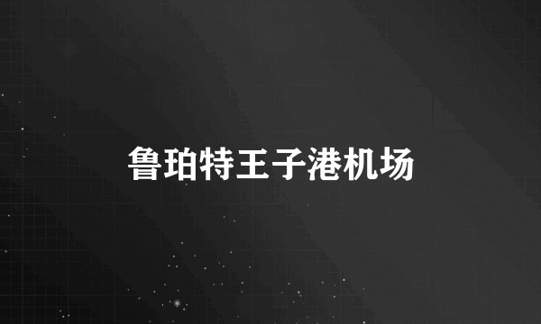 鲁珀特王子港机场
