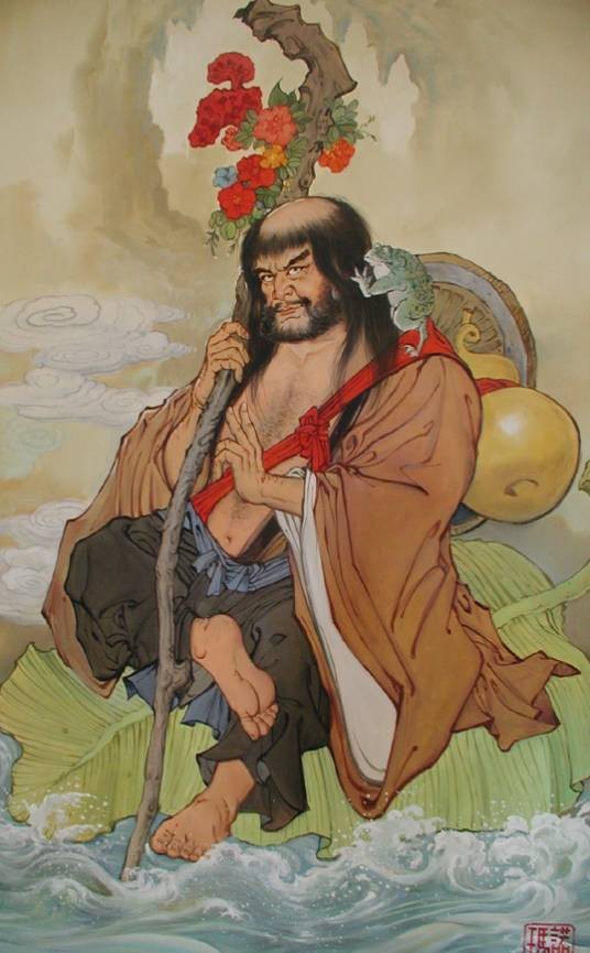 铁拐李(中国民间传说及道教中的八仙之首)