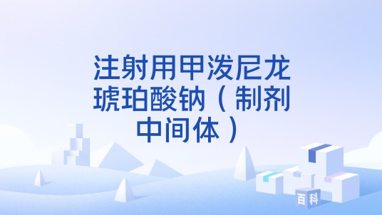 注射用甲泼尼龙琥珀酸钠（制剂中间体）