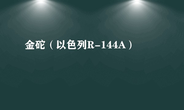 金砣（以色列R-144A）