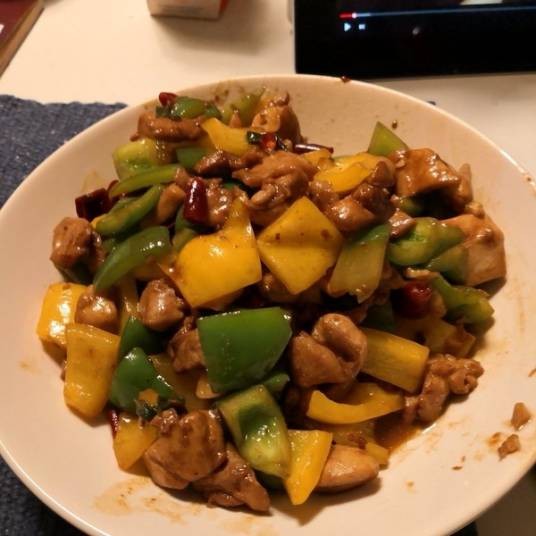 辣椒酱炒青椒