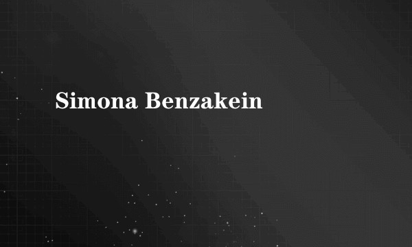 Simona Benzakein