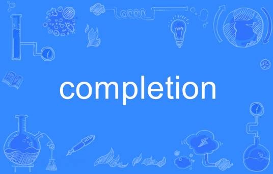 completion