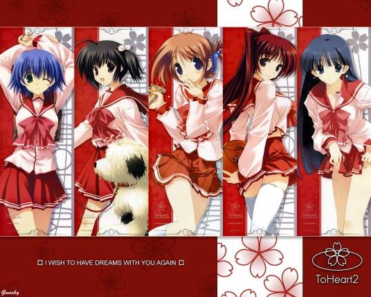To Heart2（Leaf会社开发的AVG游戏）