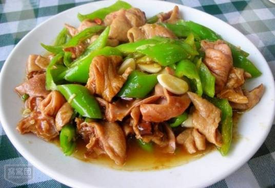 青椒炒大肠