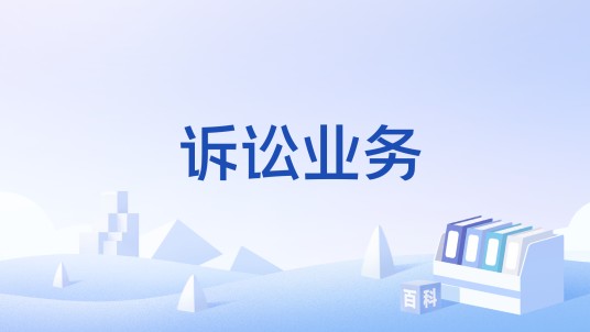 诉讼业务